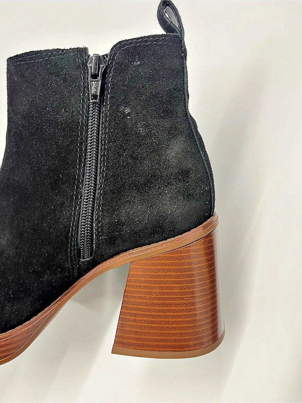 Copper Key Black Leather Ankle Boots US 8M - Picture 5 of 11